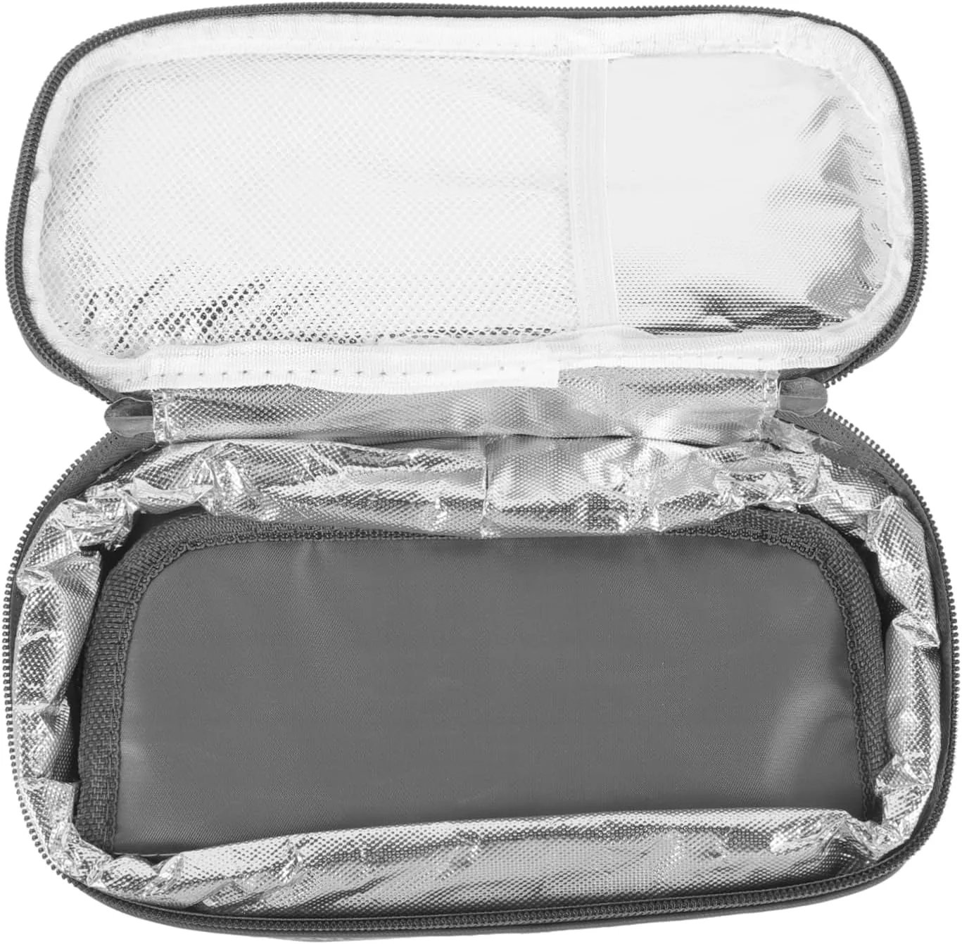 1 Set Insulated Travel Case Portable Medical Bag Organizer with Ice Packs for Supplies Compact Oxford Pouch for Travel Work and Daily Use