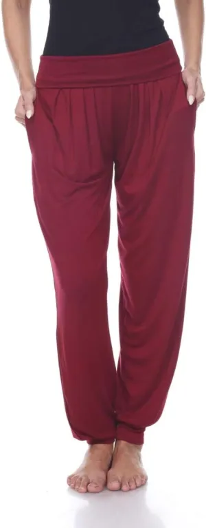 560-BrickRed-XL Harem Pants, Brick Red - Extra Large