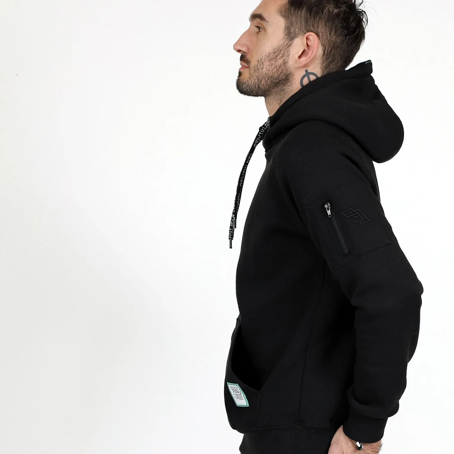 93brand "Hybrid" Hoodie (Pearl Weave Integrated)