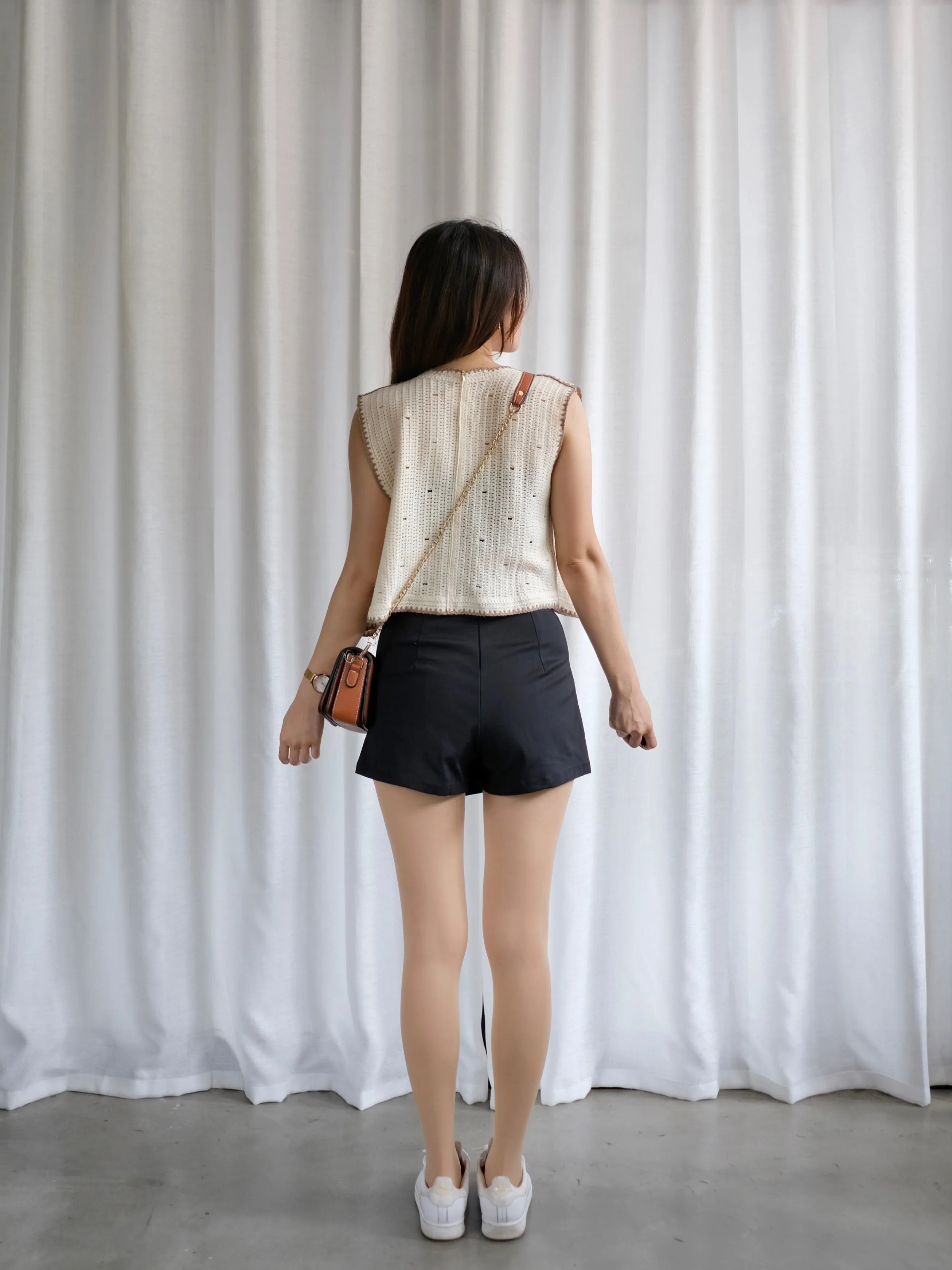 ACEWIN Crochet Floral Vest (Free Size) 200705
