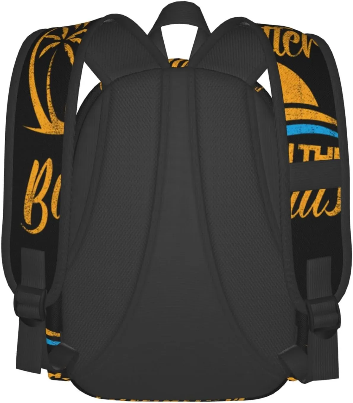 Bahamas Vacation Beach Travel Islands Laptop Commuter Backpack Shoulder Bag Casual Back Pack Daypack Bags With Side Pockets For Work Travel Daily Use
