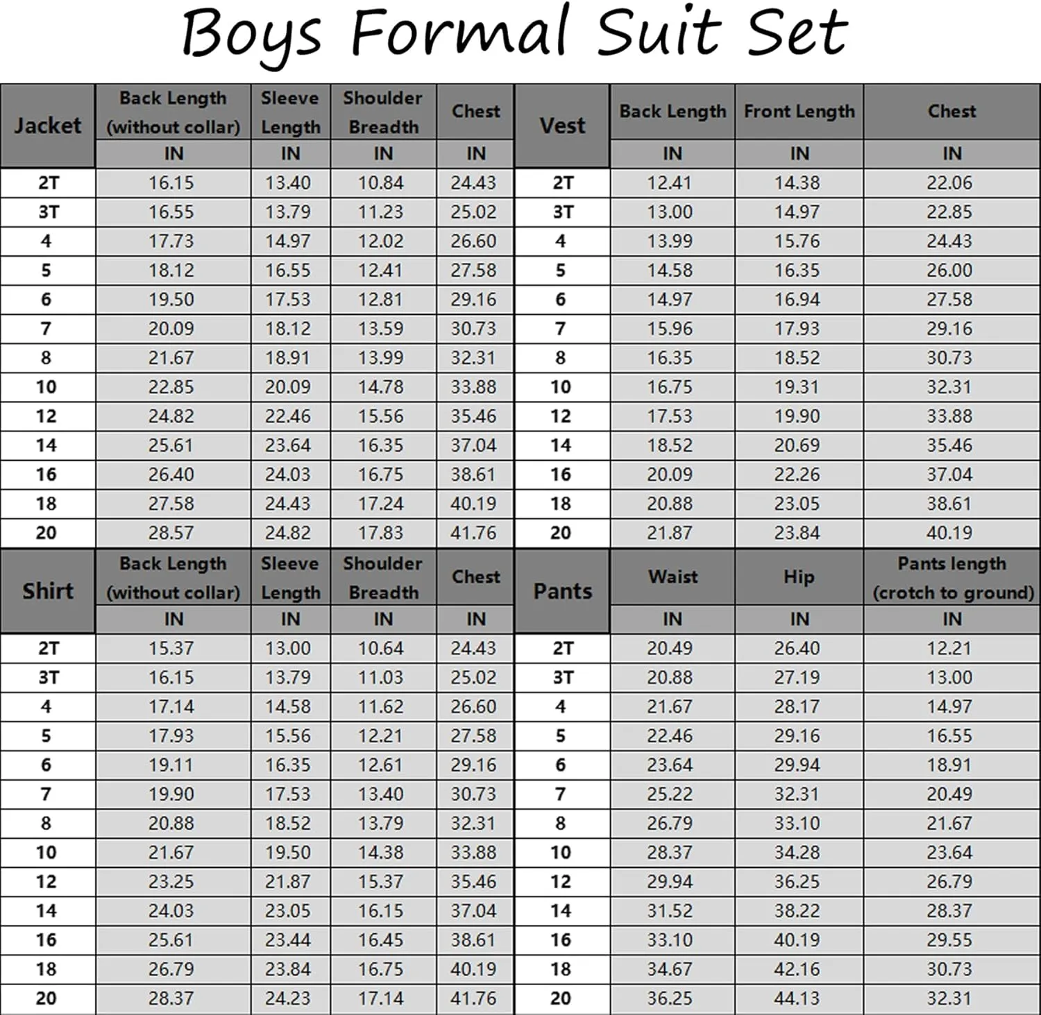 Boys Formal Suit Set Kids 5 Pieces Slim Fit Suits for Wedding Easter Piano Prom Teen Toddler Boy Dress Suit Outfit