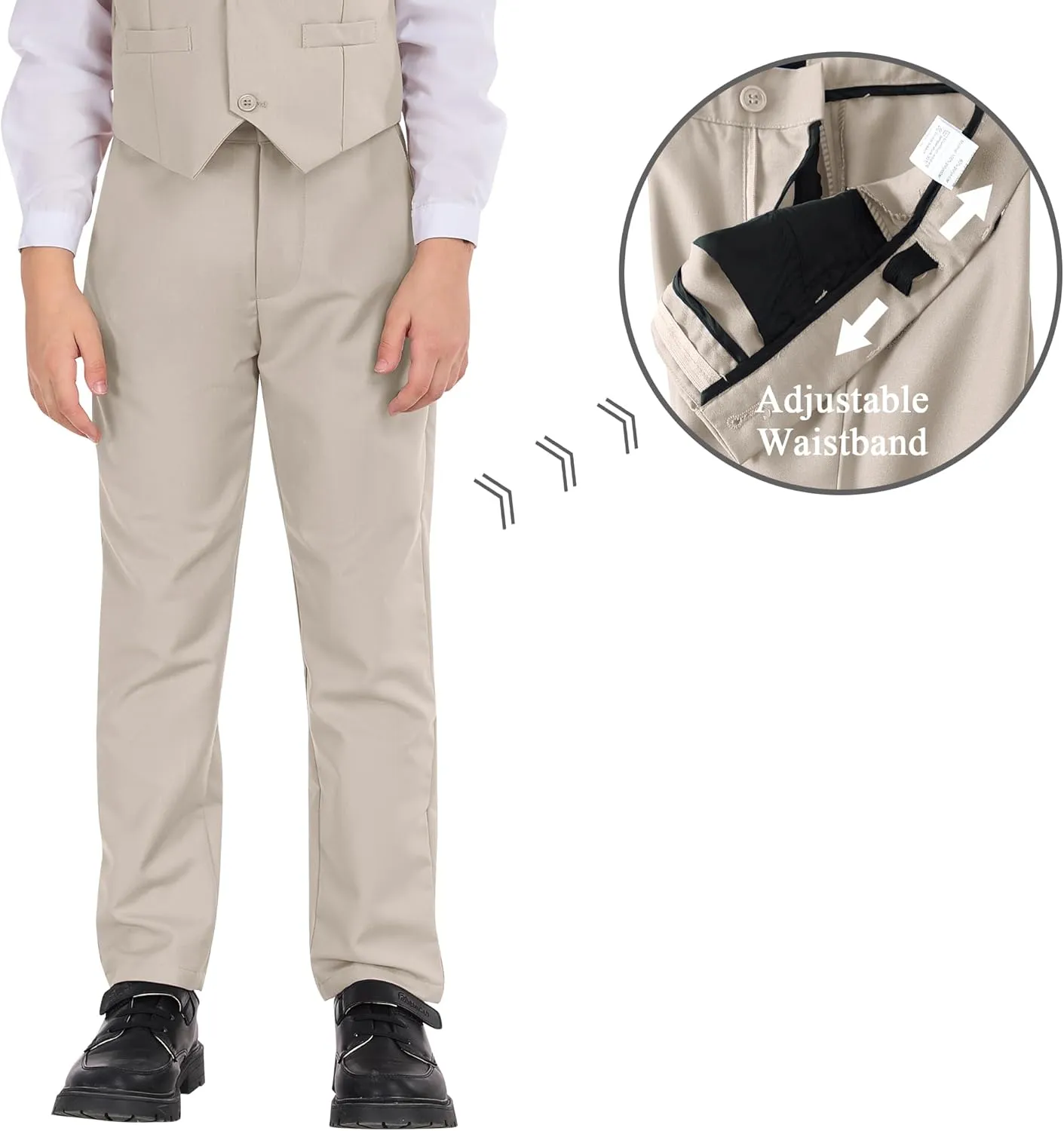 Boys Formal Suit Set Kids 5 Pieces Slim Fit Suits for Wedding Easter Piano Prom Teen Toddler Boy Dress Suit Outfit