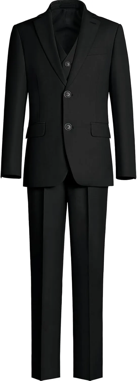 Boys Suit Teenager Suits Set for Boys, Kids Slim Fit Formal Wear Tuxedo, Ring Bearer Outfit for Wedding