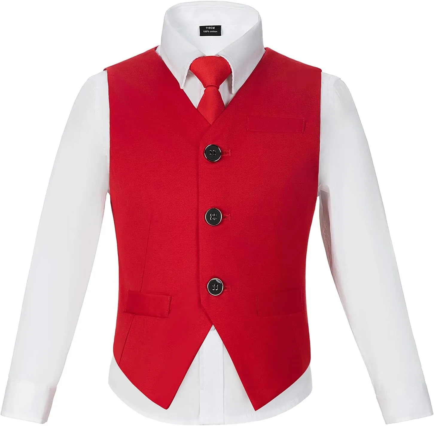 Boys Suits Slim Fit Toddler Tuxedo Suit Set for Dress Clothes Kids Wedding Ring Bearer Outfit