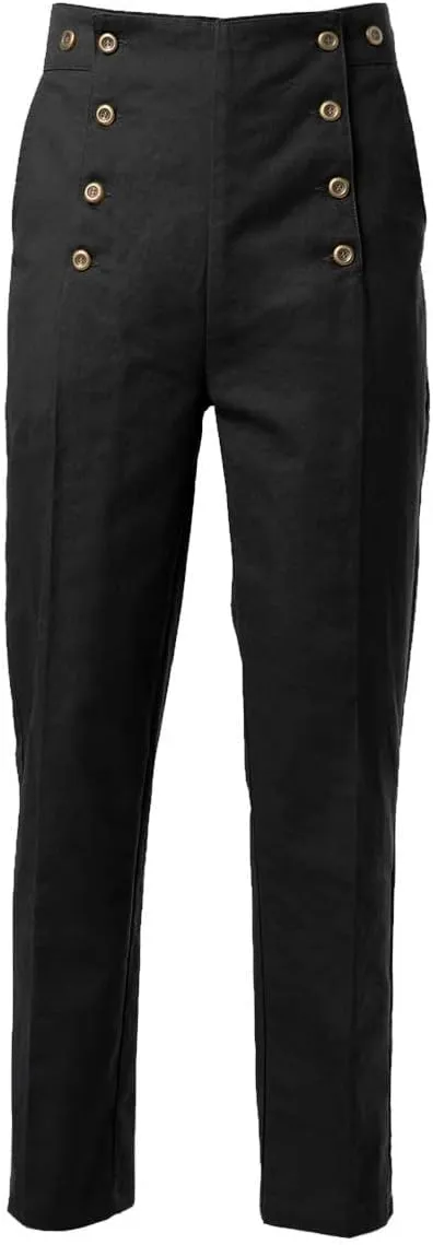 BPURB Mens Victorian Pants Cosplay Costume Steampunk Gothic Pants Trousers