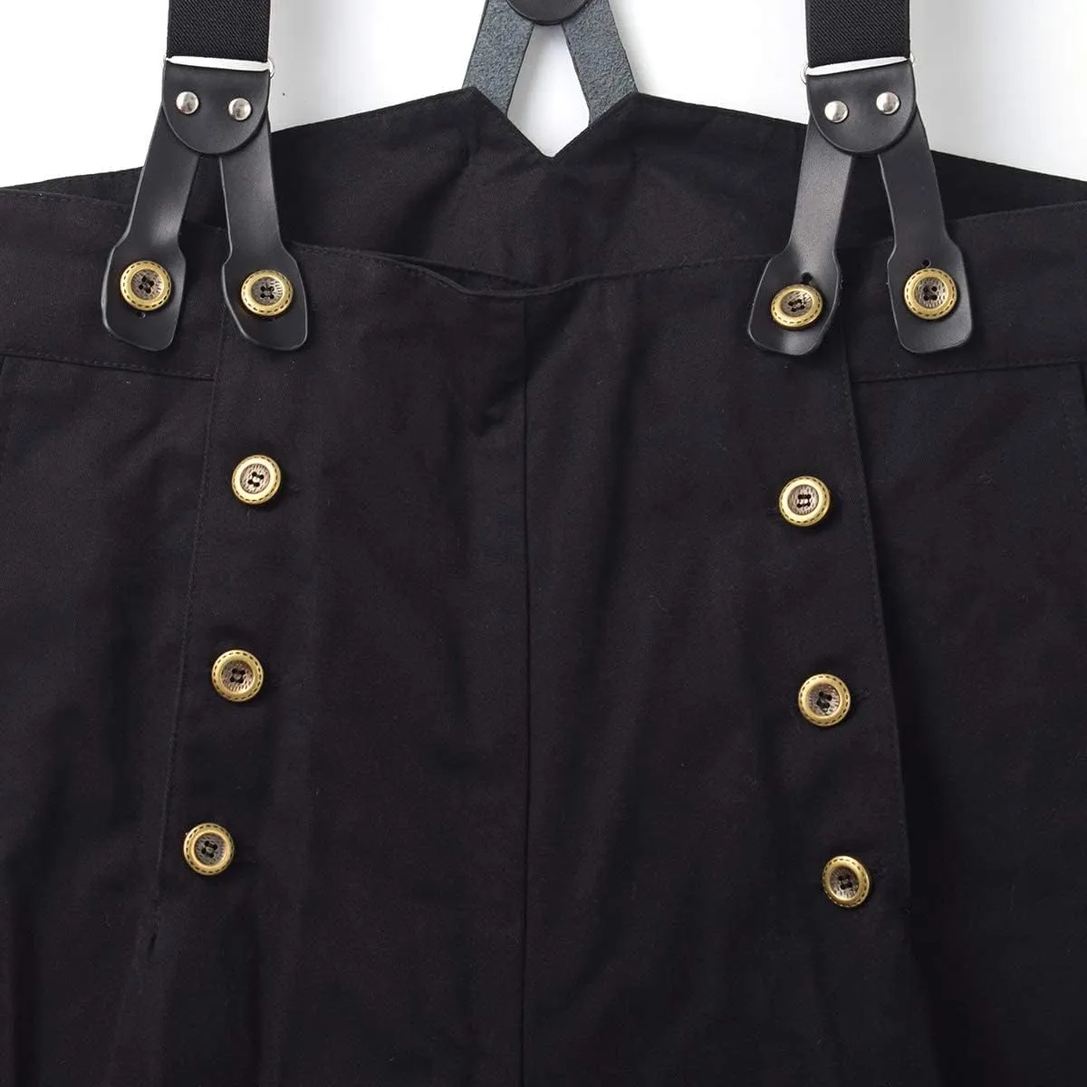 BPURB Mens Victorian Pants Cosplay Costume Steampunk Gothic Pants Trousers