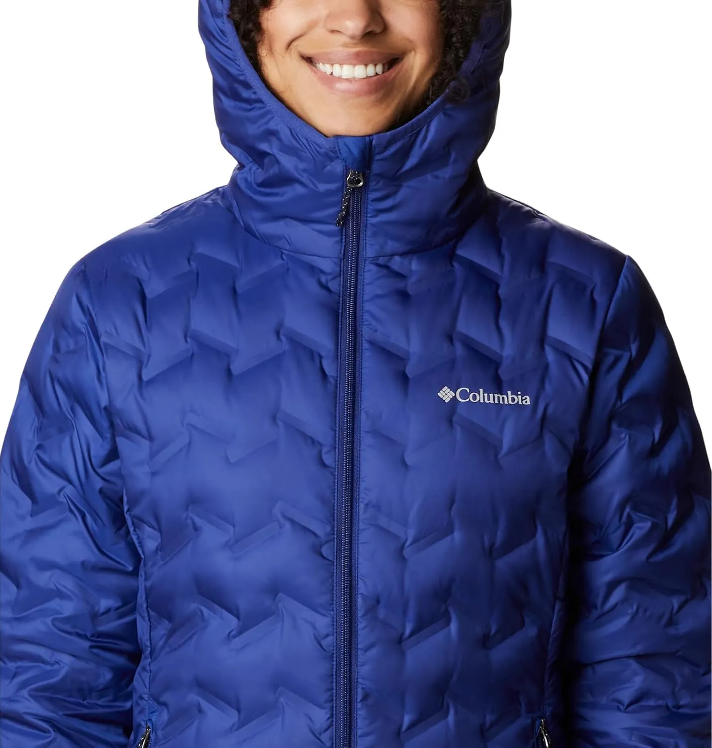 Columbia Womens Delta Ridge Down Hooded Jacket