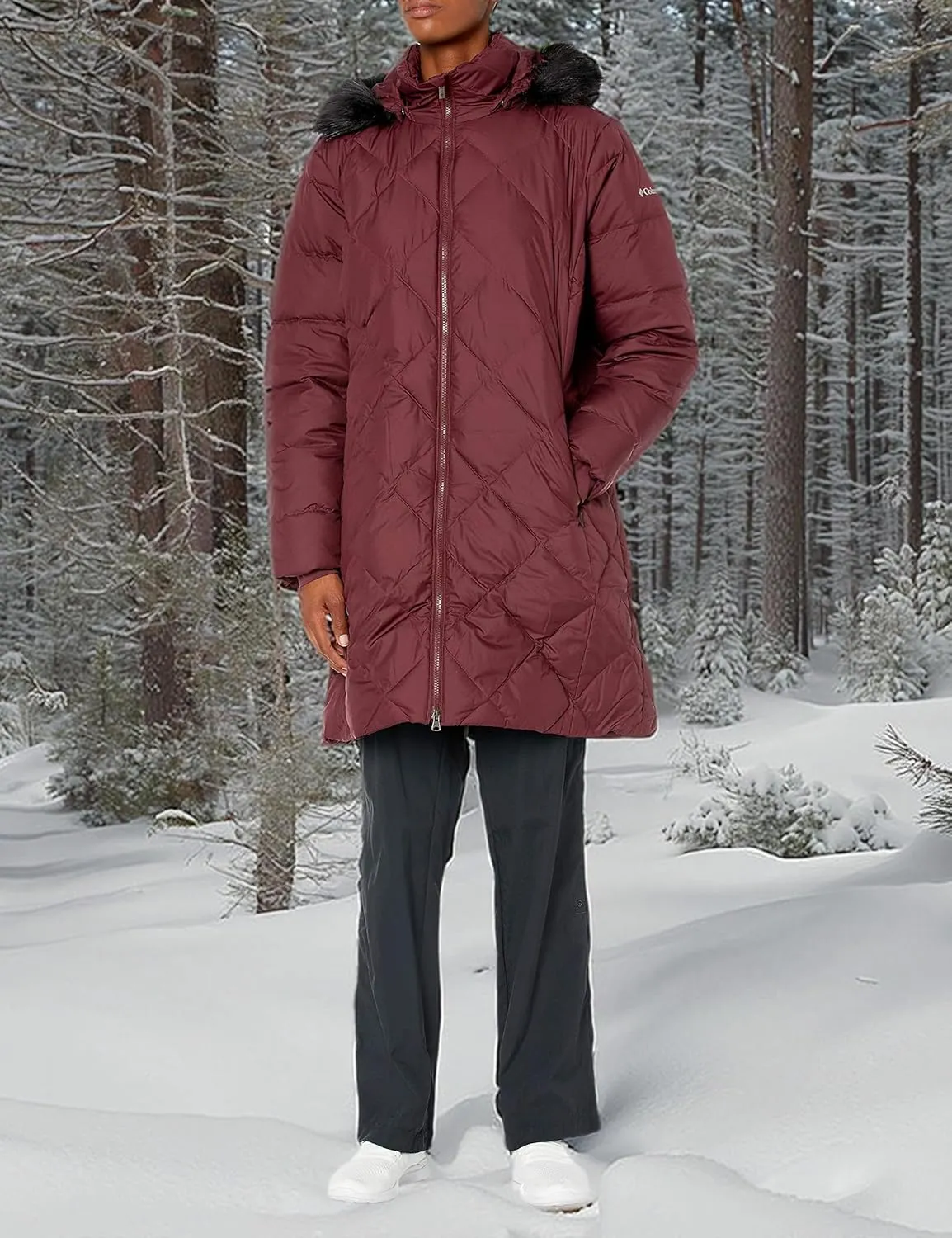 Columbia Women's ICY Heights Ii Mid Length Down Jacket