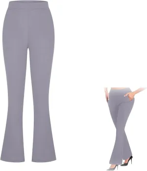 Dress Pants Women Business Casual Work Pants, Women High Waist Stretchy, Women's Office Trousers, Office Slacks