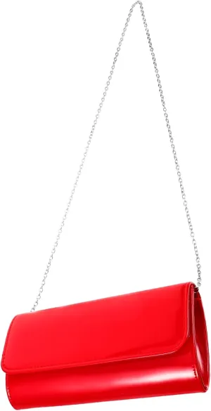 Elegant Women Evening Clutch Purse Handbag with Button Closure for Weddings Parties and Daily Use Stylish Handheld Bag for Essentials