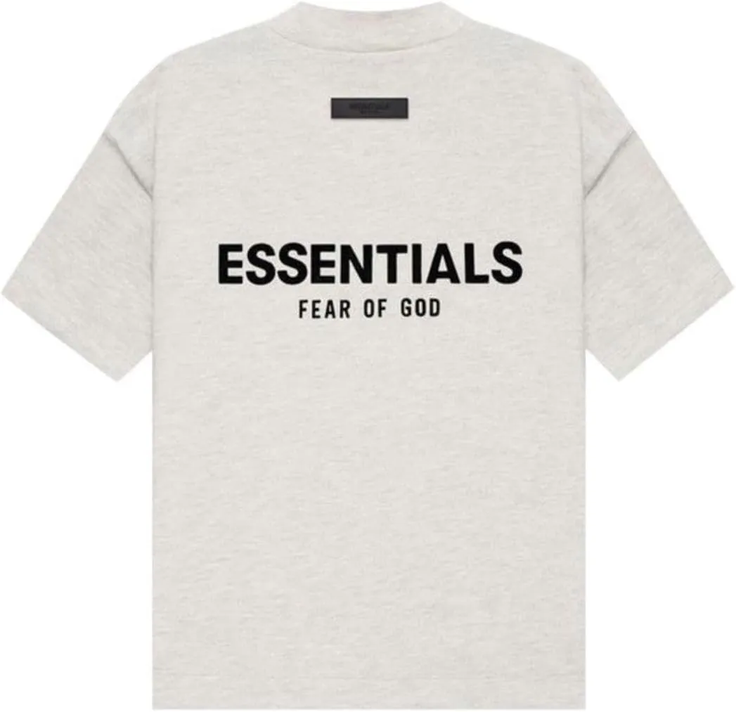 Essentials Fear of God Kids T-Shirt_Light Oatmeal