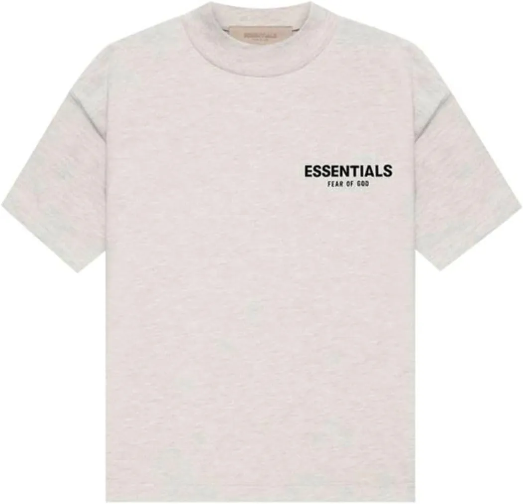 Essentials Fear of God Kids T-Shirt_Light Oatmeal