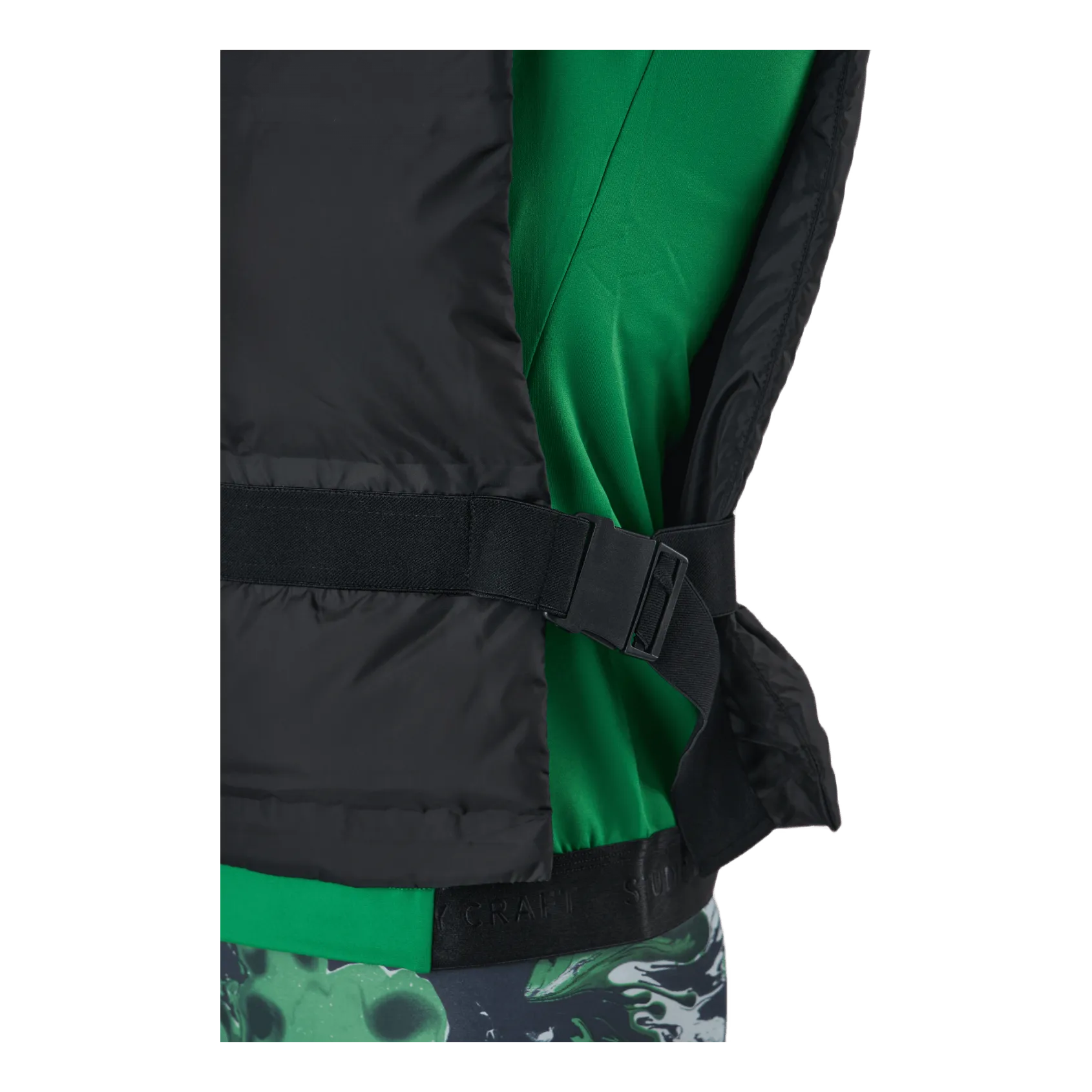 Faun Padded Vest W Black
