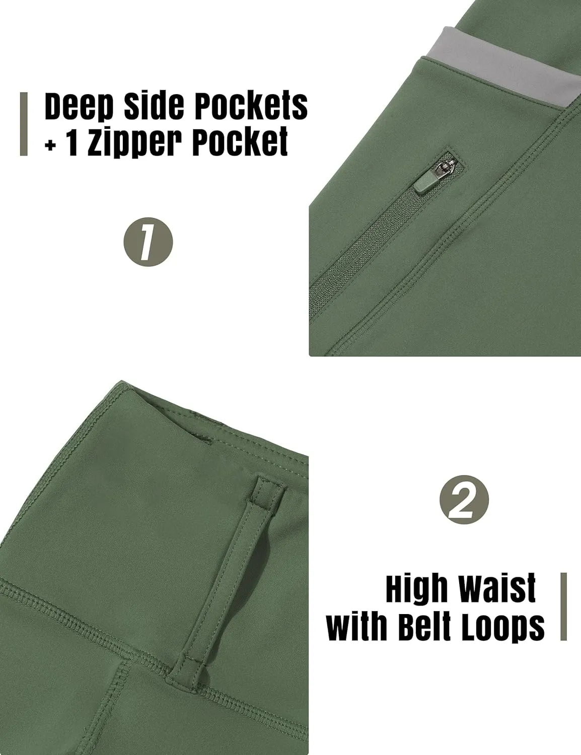 FitsT4 Sports Girls Riding Pants Full Seat High Waist Kids Equestrian Breeches Horse Schooling Tights Zipper Pockets