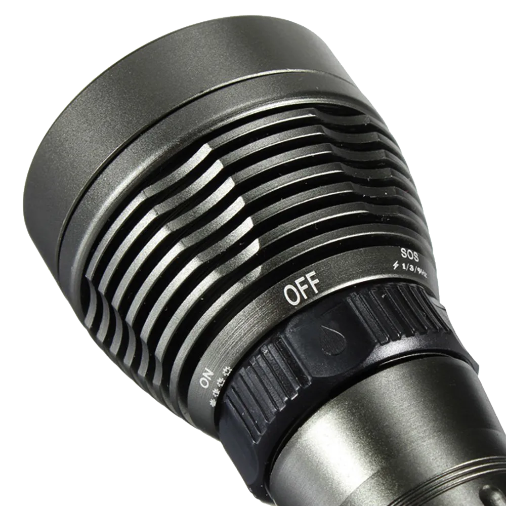 FREETOO® Waterproof 1800 Lumens XM-L T6 LED 8 Switch Mode Diving Light Adjustable Focus Range