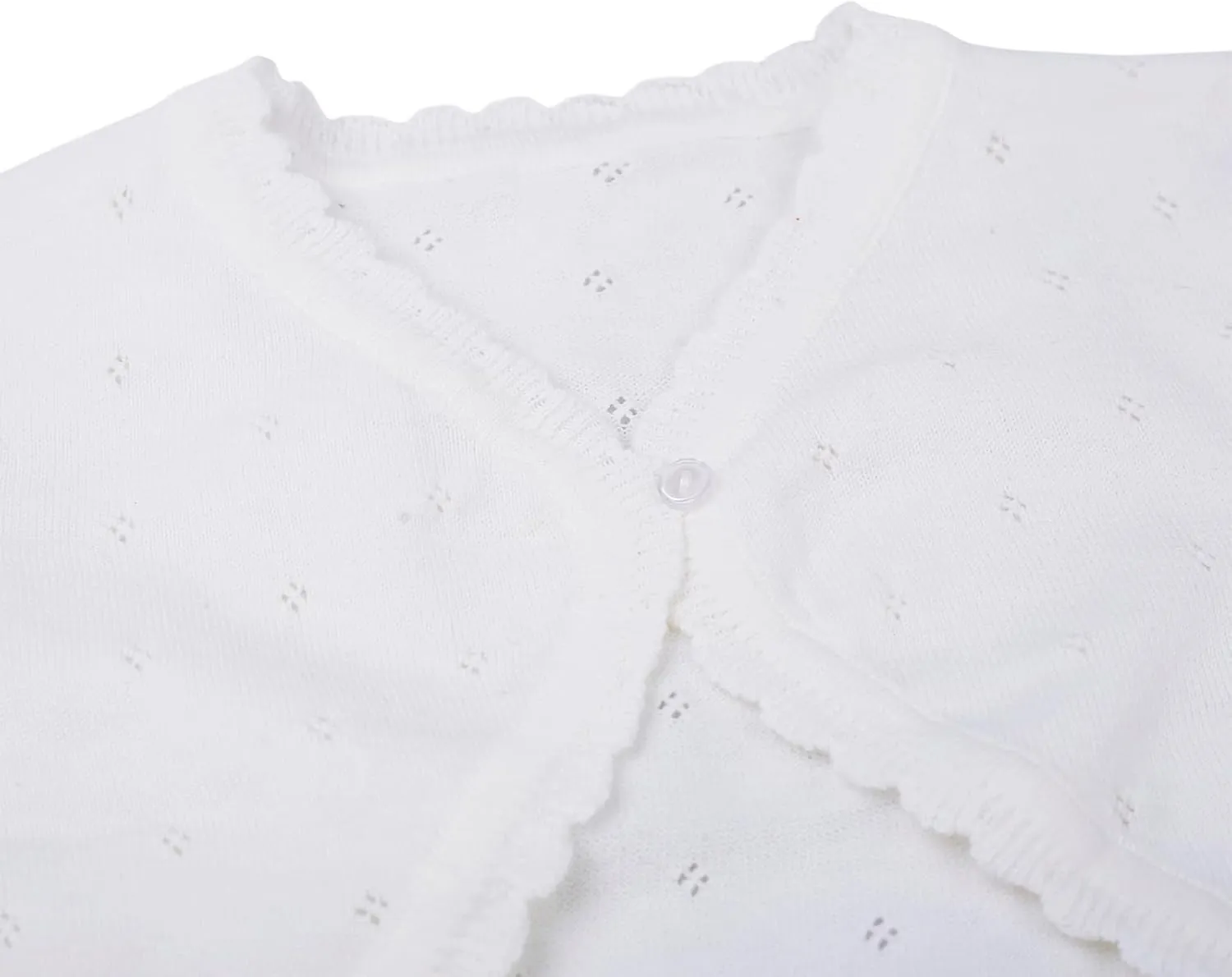 Girls Cardigan Sweater Toddler Bolero Shrug Baby Kids Long Sleeve Dress Up Button Closure Cropped Jacket Tops