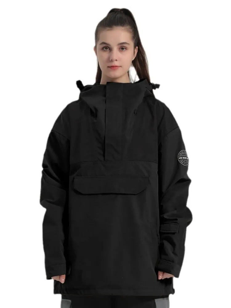 Gsou Snow Half-Zip Color Block Insulated Snow Jacket - Women's