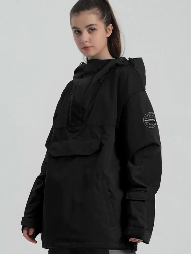 Gsou Snow Half-Zip Color Block Insulated Snow Jacket - Women's