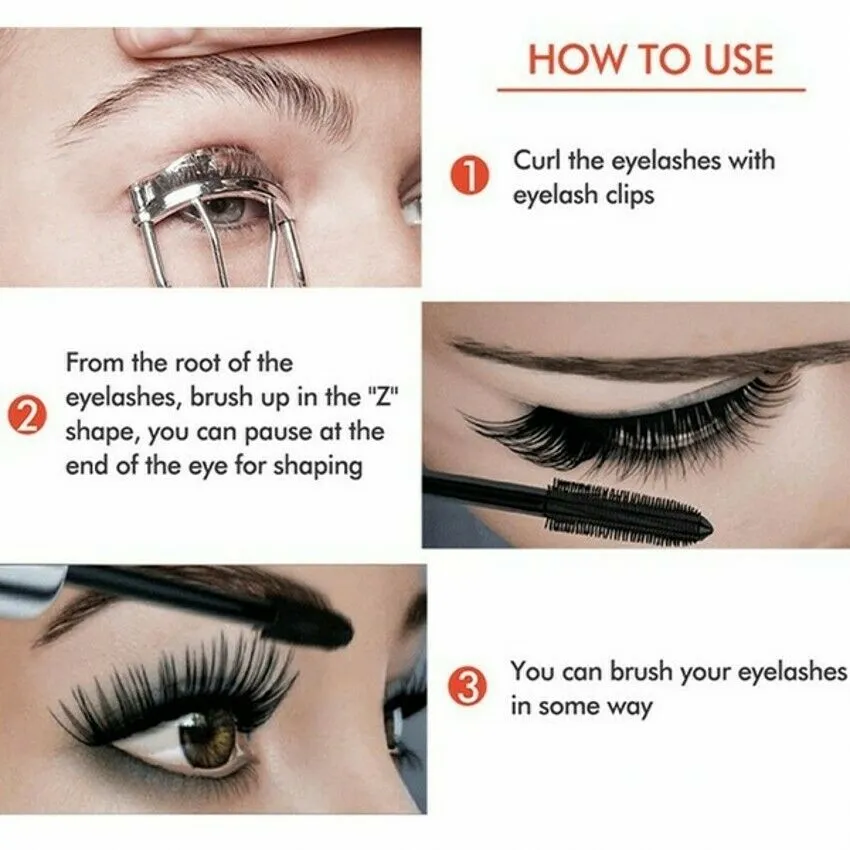 Hot Promotion 49% Off4D Waterproof Silk Fiber Thick Lengthening Mascara