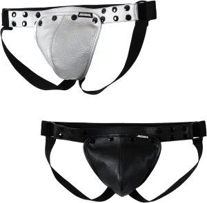 JOCKMAIL Jock straps for Men Sexy Jock strap with Removable Pouch Mens Jock strap Underwear Briefs 2 Pack