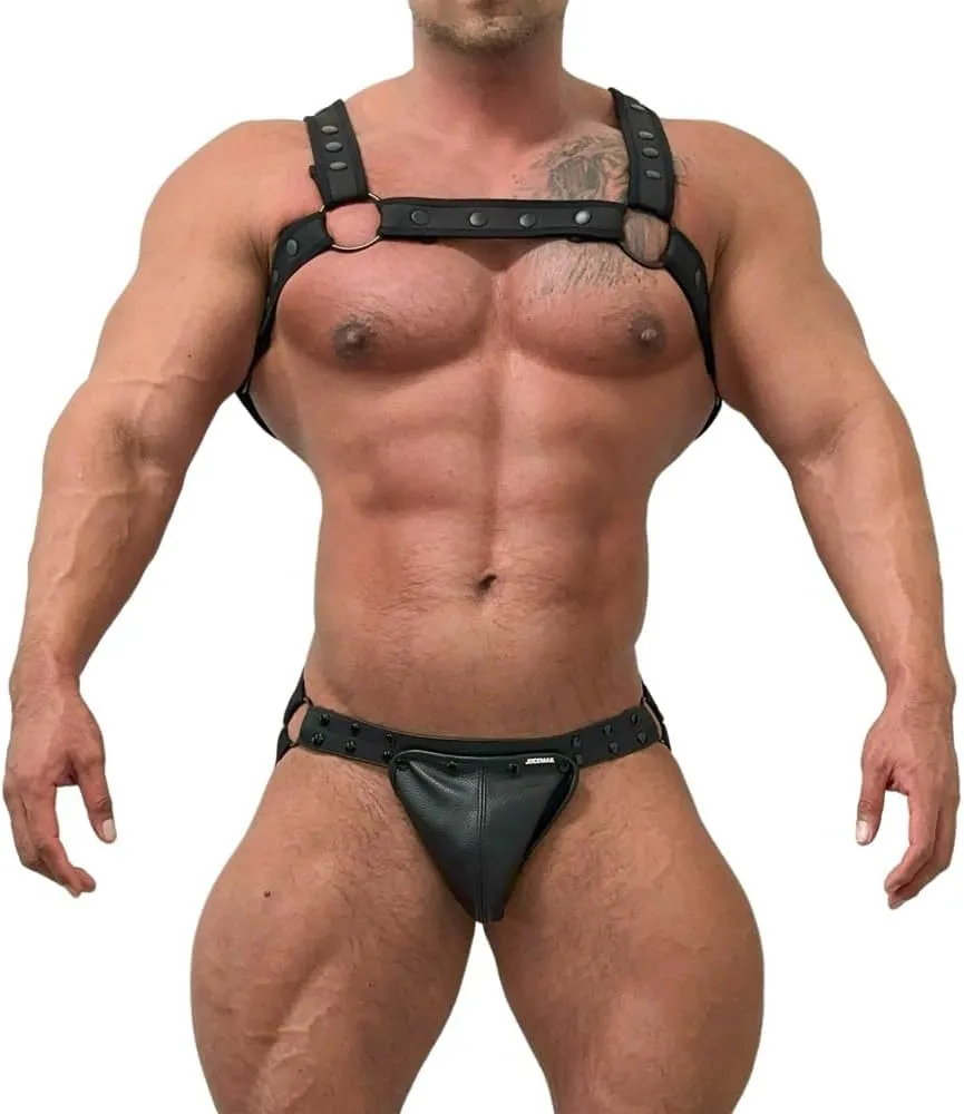 JOCKMAIL Jock straps for Men Sexy Jock strap with Removable Pouch Mens Jock strap Underwear Briefs 2 Pack