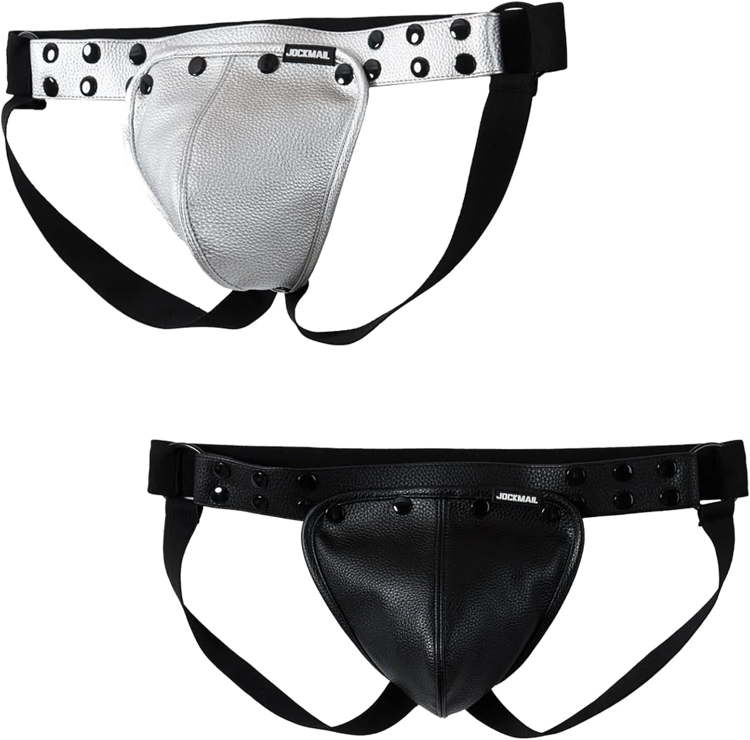 JOCKMAIL Jock straps for Men Sexy Jock strap with Removable Pouch Mens Jock strap Underwear Briefs 2 Pack