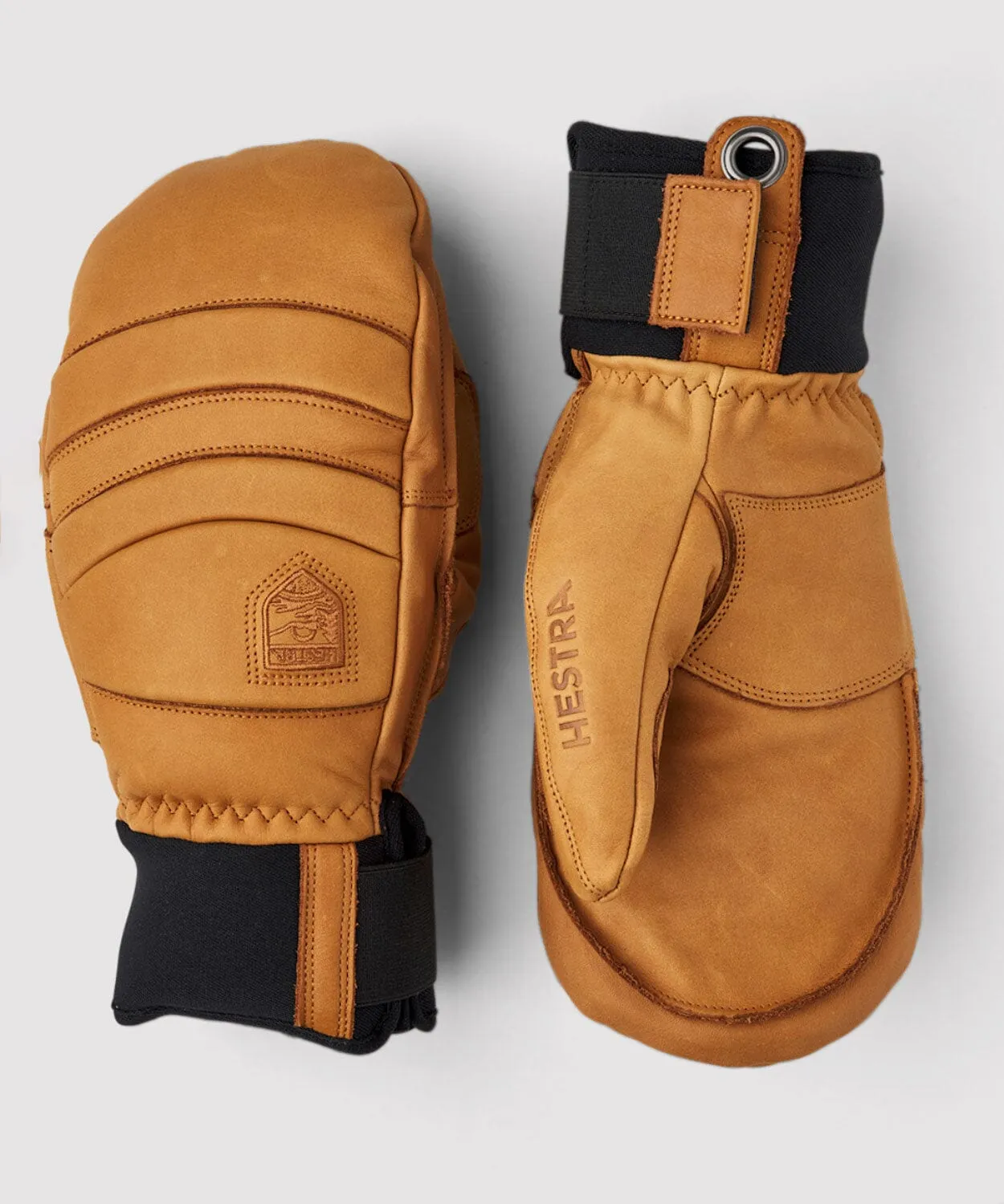 Leather Fall Line Mitten
