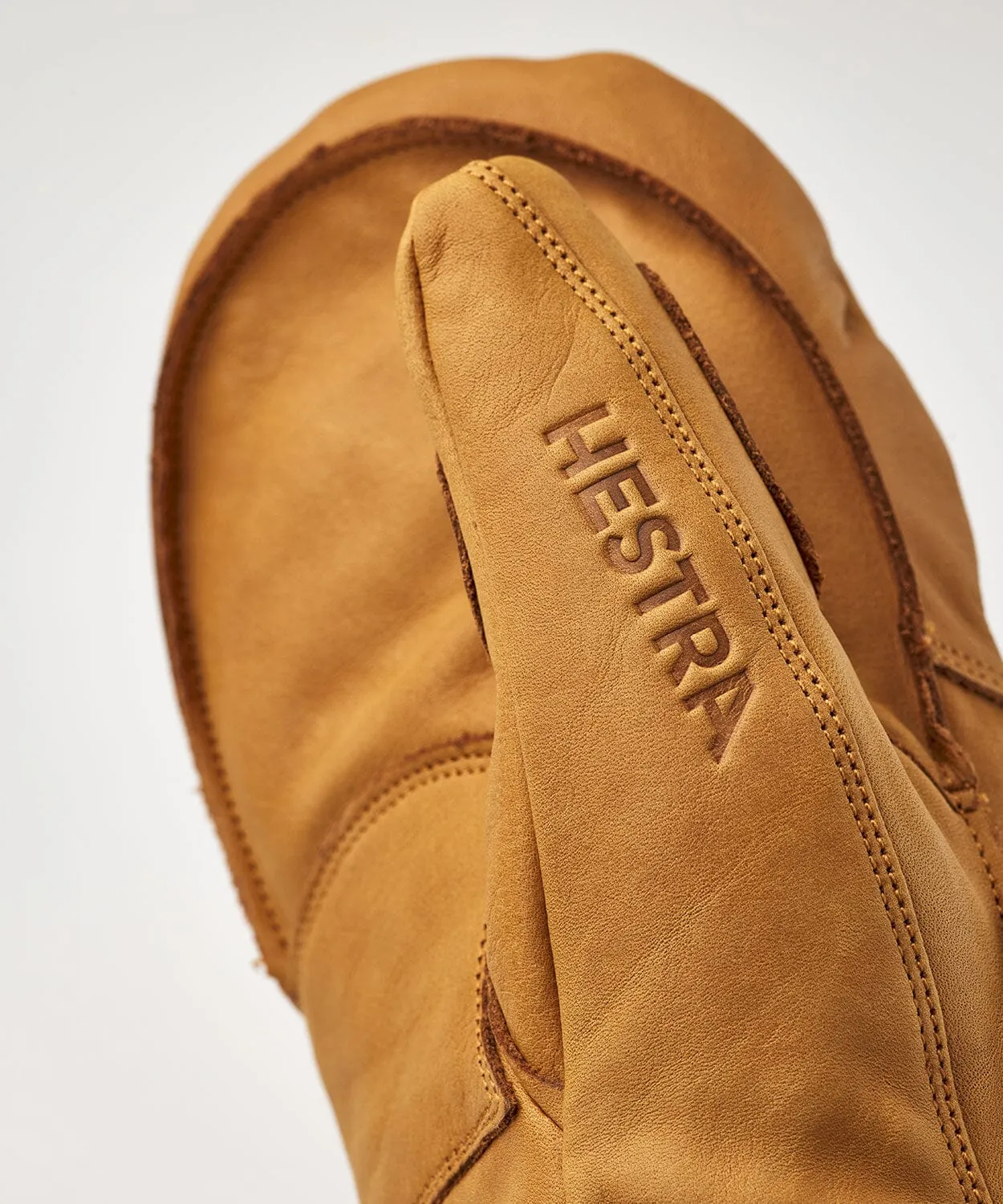 Leather Fall Line Mitten