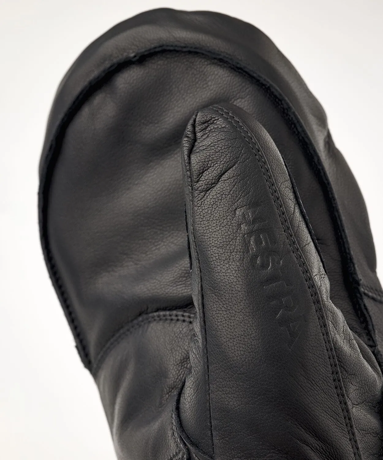 Leather Fall Line Mitten