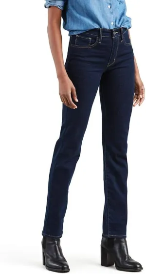 Levi's Women's 724 High Rise Straight Jeans, Cast Shadows, 27 (US 4) S