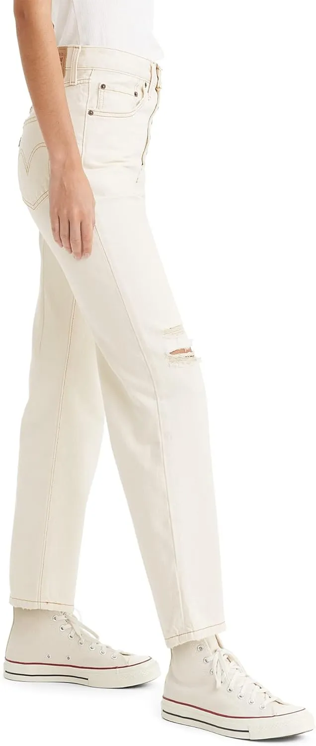Levi's Women's Snap Ribcage Straight Ankle Jeans
