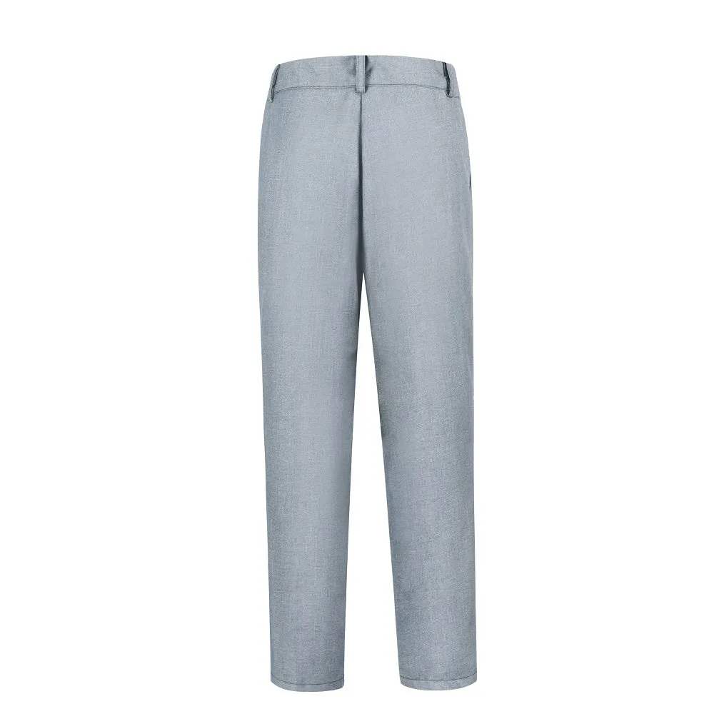 Light Grey Classic 4 Piece Boy's Formal Suits With Vest Pants Shirt Tie