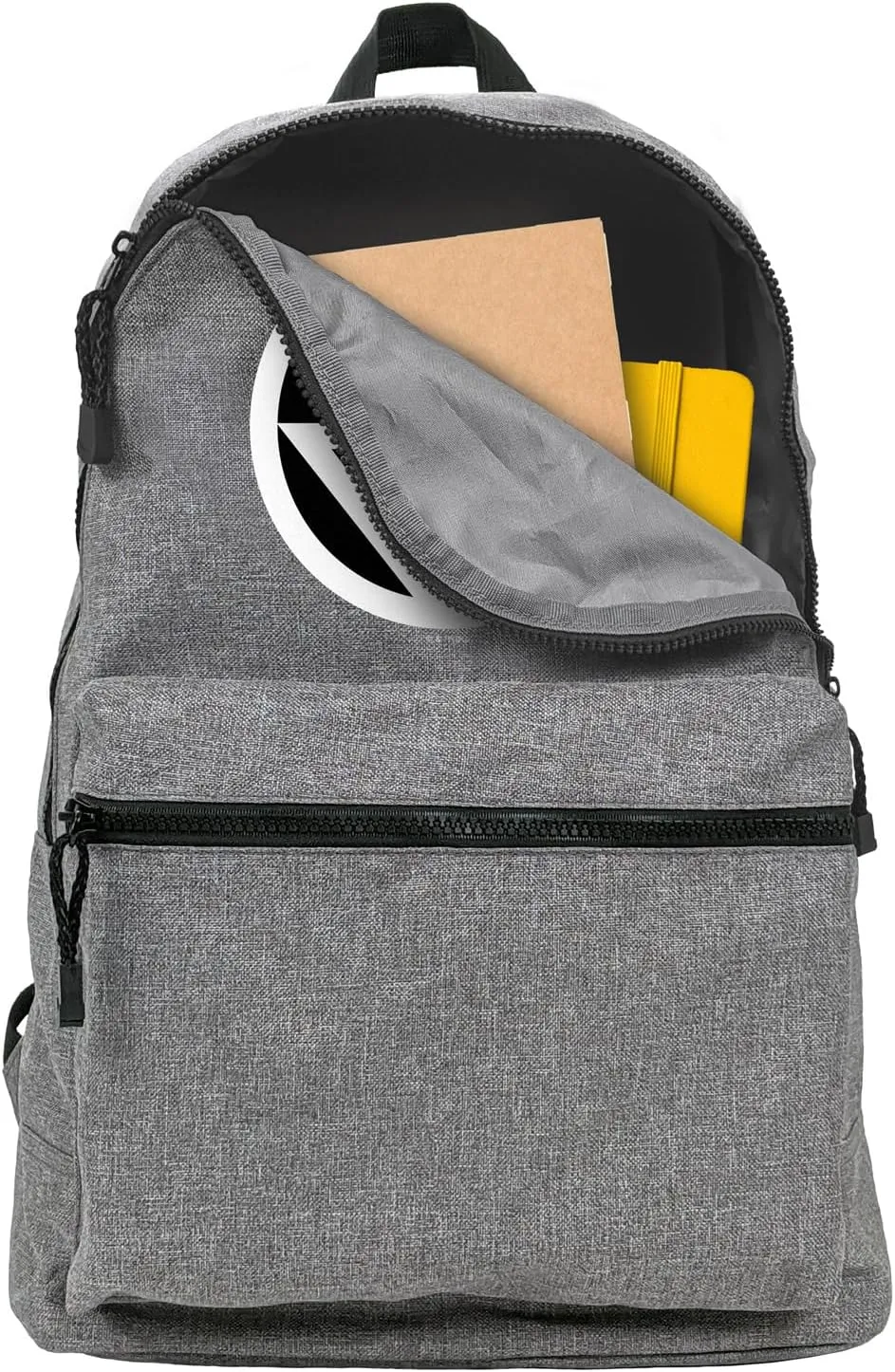 LOGOVISION Green Lantern Core Blackest Night Black Lantern Logo Lightweight Backpack for Work School Daily Use Packable for Travel
