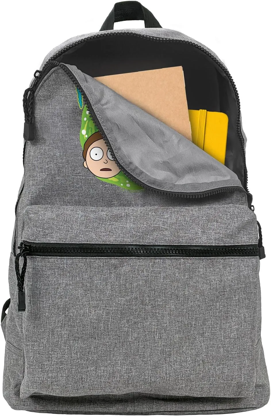 LOGOVISION Rick and Morty Rick and Morty Heads Lightweight Backpack for Work School Daily Use Packable for Travel