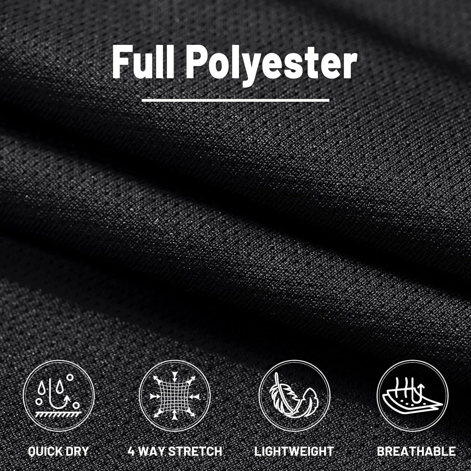 MAGNIVIT Men's Lightweight Sweatpants Loose Fit Open Bottom Mesh Athletic Pants with Zipper Pockets