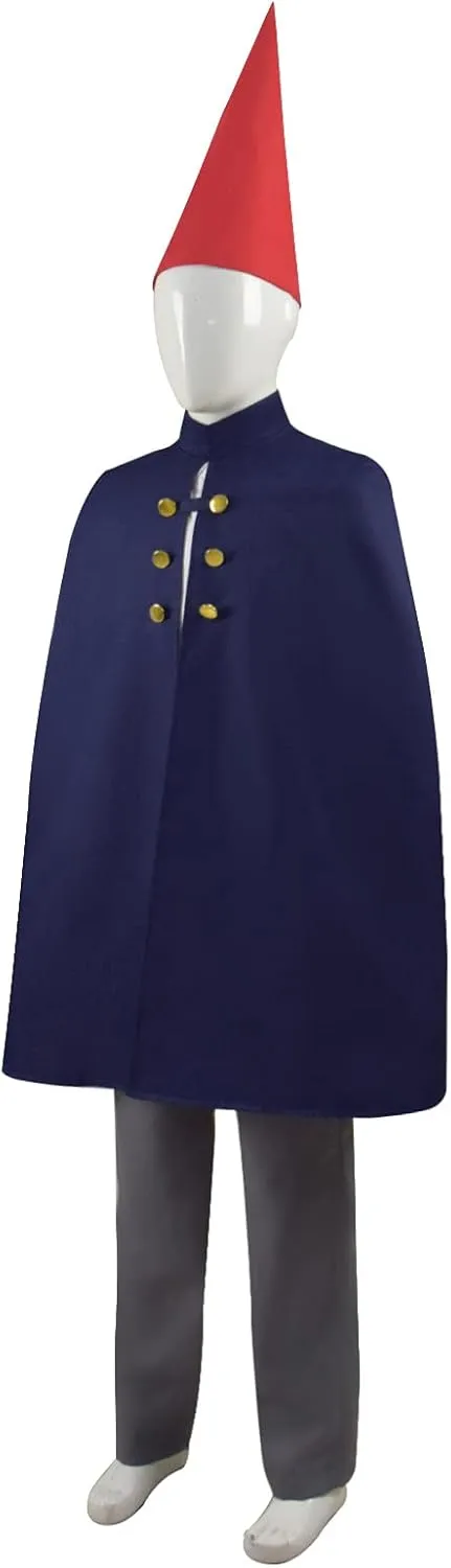 Men's Garden Wall Wirt Mantle Cape Cloak Uniform Costume, Adult Size