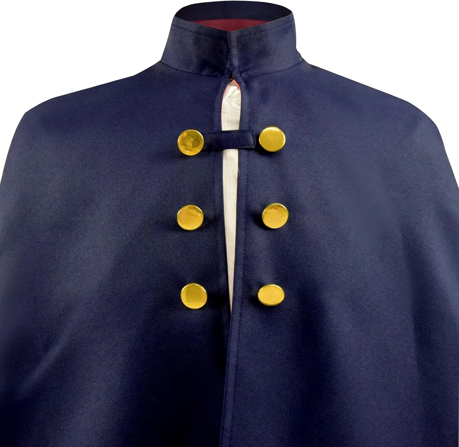 Men's Garden Wall Wirt Mantle Cape Cloak Uniform Costume, Adult Size