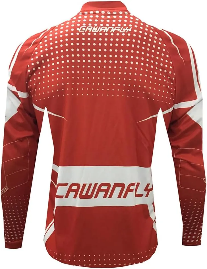 Men's Motocross Jersey Long Sleeve Quick Dry Shirt Men Mountain Bike Jersey Downhill Riding Racing Clothing Tops