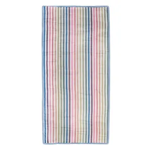Outdoor Blanket 5'x10' - Chroma Rugby Stripe by Little Unicorn
