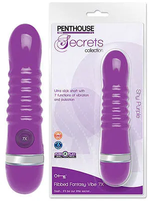 Penthouse Secrets Ribbed Fantasy Vibe 7X
