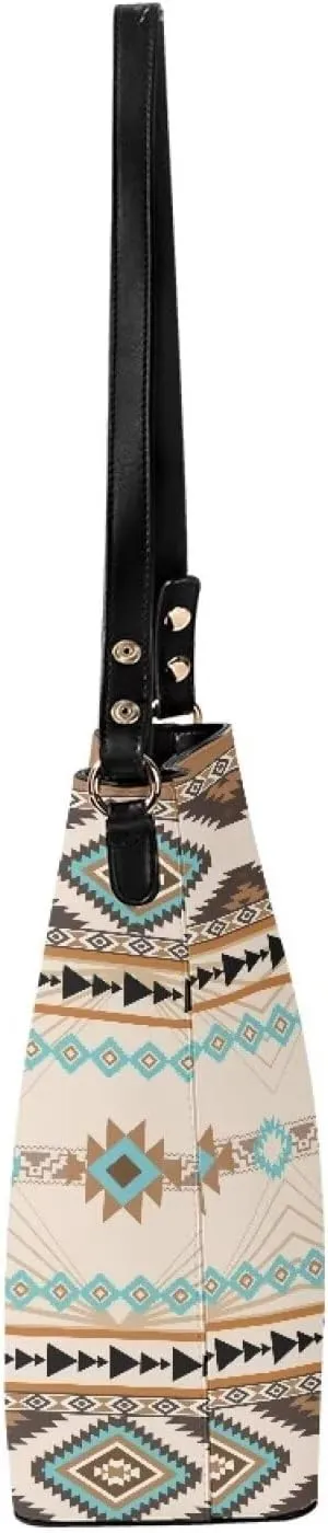 PU Leather Tote Bucket Bags Purse Women's Large Designer Shoulder Handbags for Work Travel Beach or Daily Use