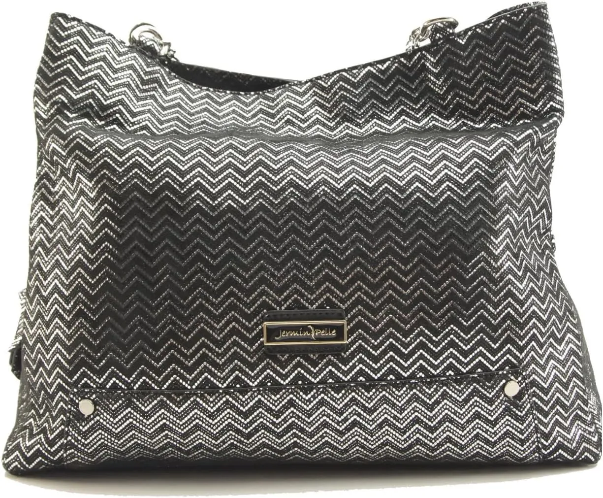 Reptile Print Leather Tote Bag Shoulder Purse Reusable Shopping Bag Zipper Closure Handbag Girls Shoulder Bag For Daily Use Work Travel - Black