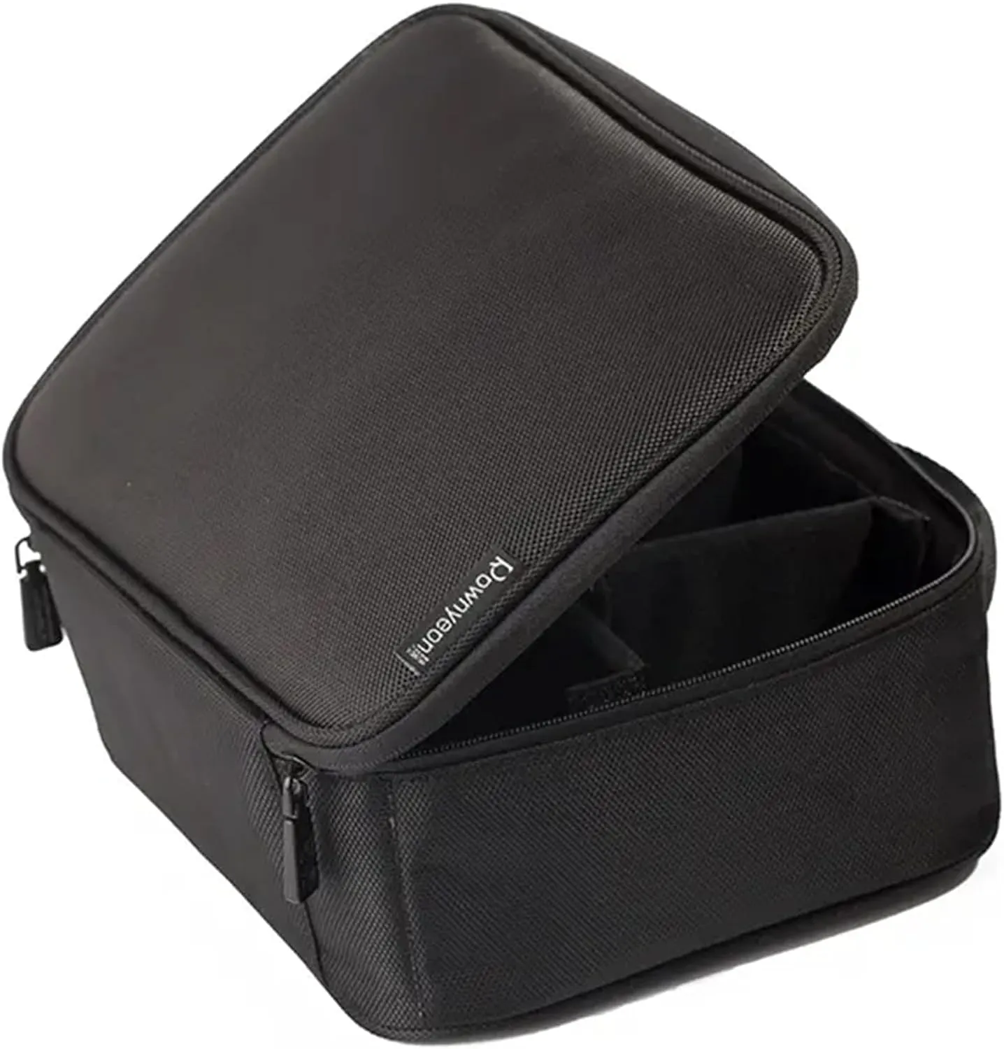 ROWNYEON Travel Makeup Bag Large Capacity Portable Waterproof Organizer for Women, Oxford Fabric Cosmetic and Toiletry Bag for Travel, Business Trip, Daily Use