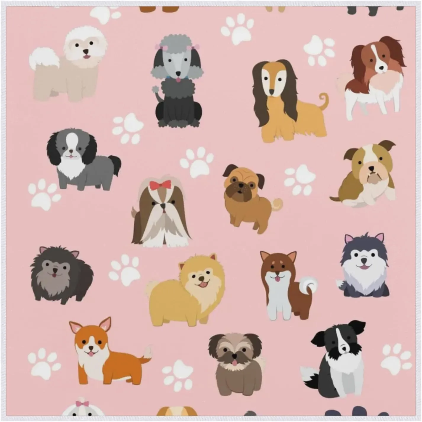 Self-Adhesive Magic Cloth Makeup Bag, Cute Dog Paw Camera Wrap For Dslr/Camera Lens/Phones/Tablets/Accessories, Portable Lens Wrap For Beauty Essentials, Travel, Daily Use