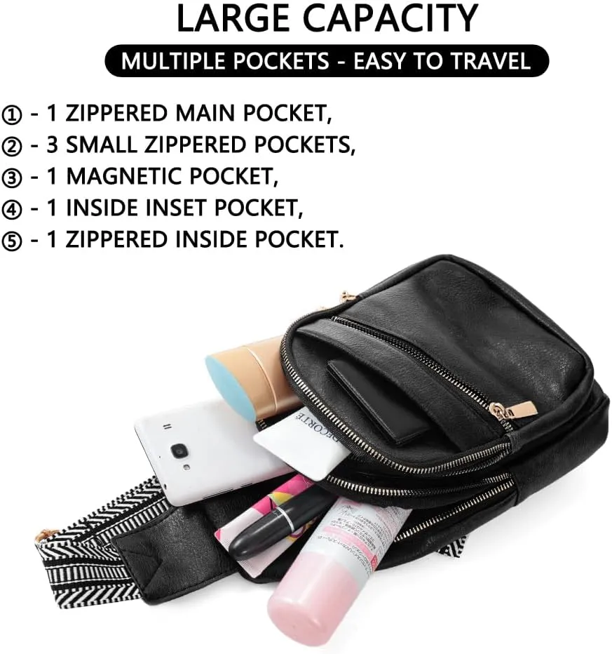 Small Sling Bag for Women, Crossbody Sling Bags for Women, Lightweight Cross Body Bag for Travel or Daily Use