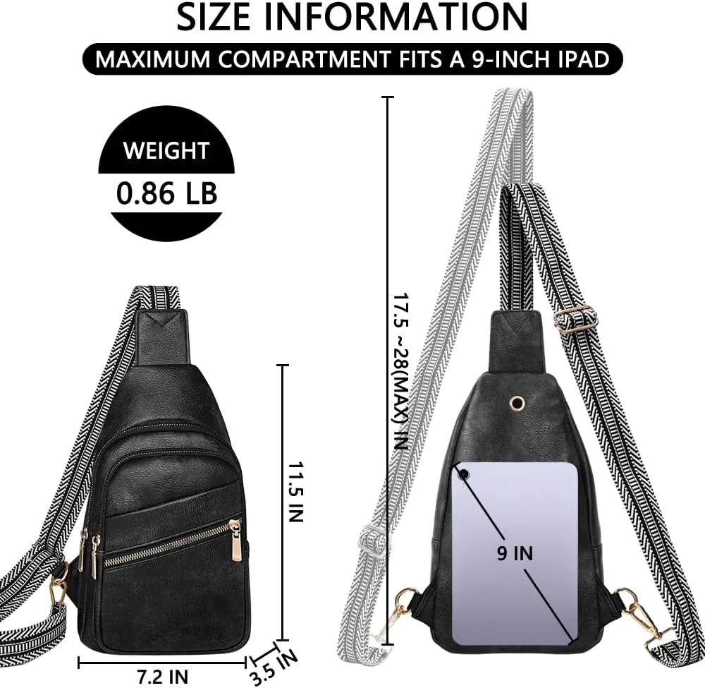 Small Sling Bag for Women, Crossbody Sling Bags for Women, Lightweight Cross Body Bag for Travel or Daily Use