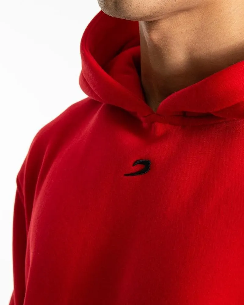 STRIKE LOGO HOODIE - RED