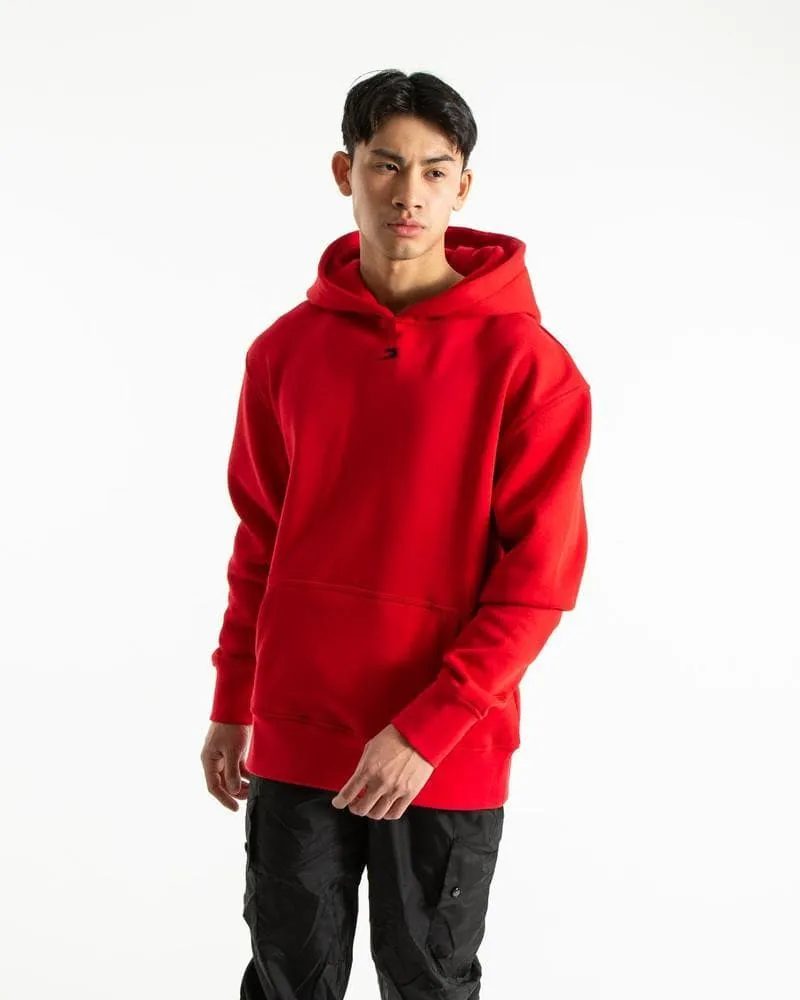 STRIKE LOGO HOODIE - RED