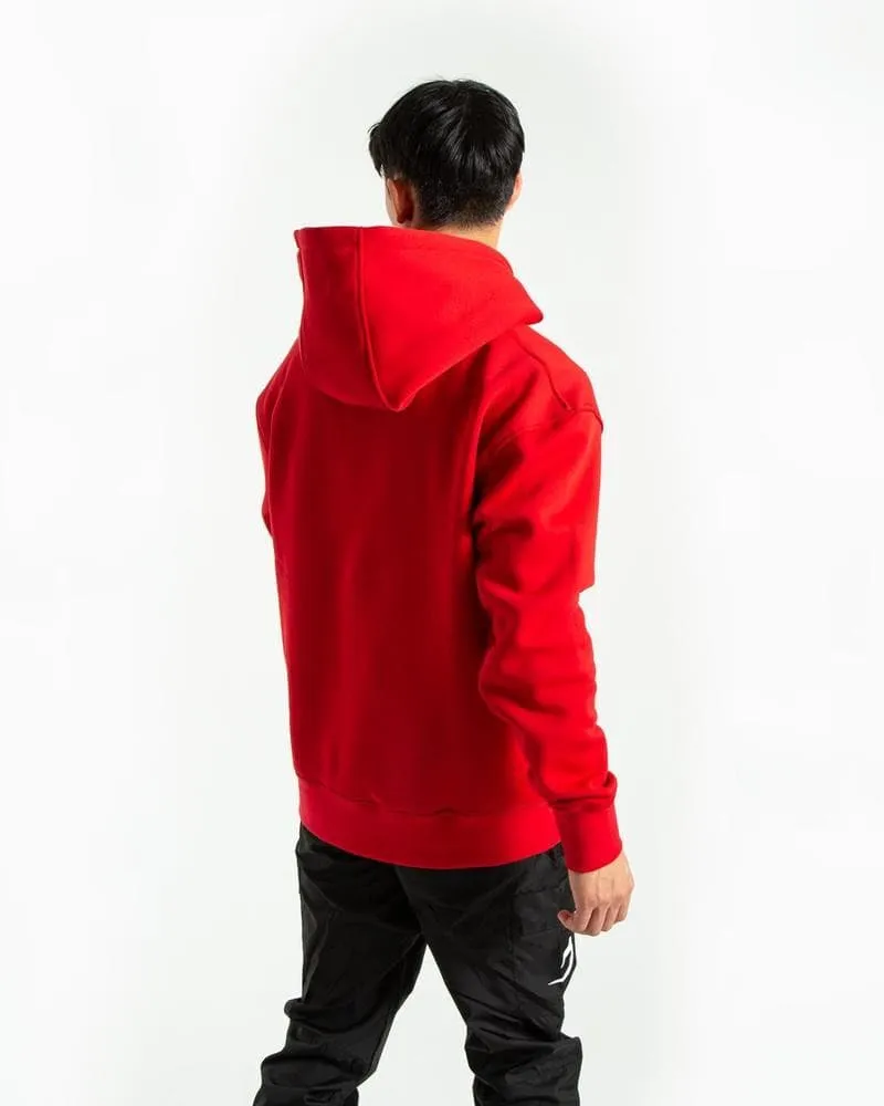STRIKE LOGO HOODIE - RED